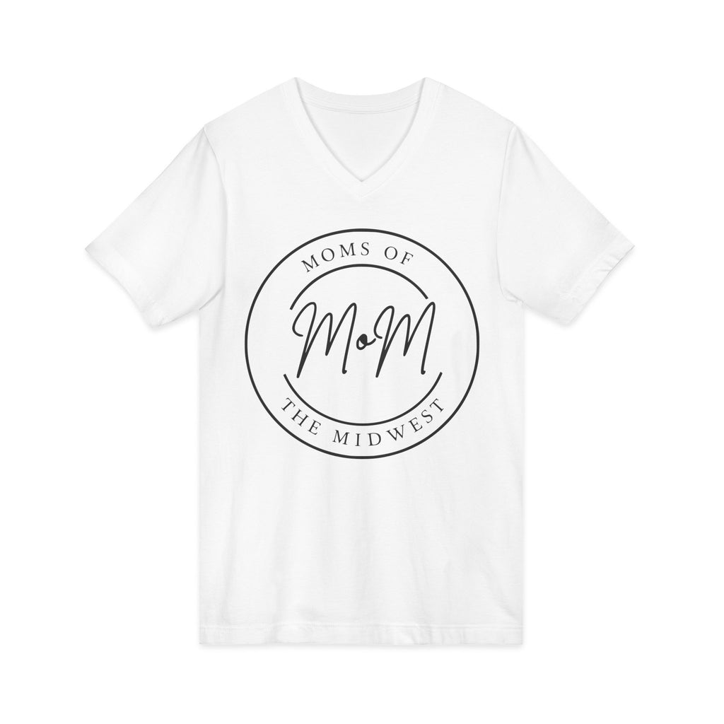 Unisex Jersey Short Sleeve V-Neck Tee