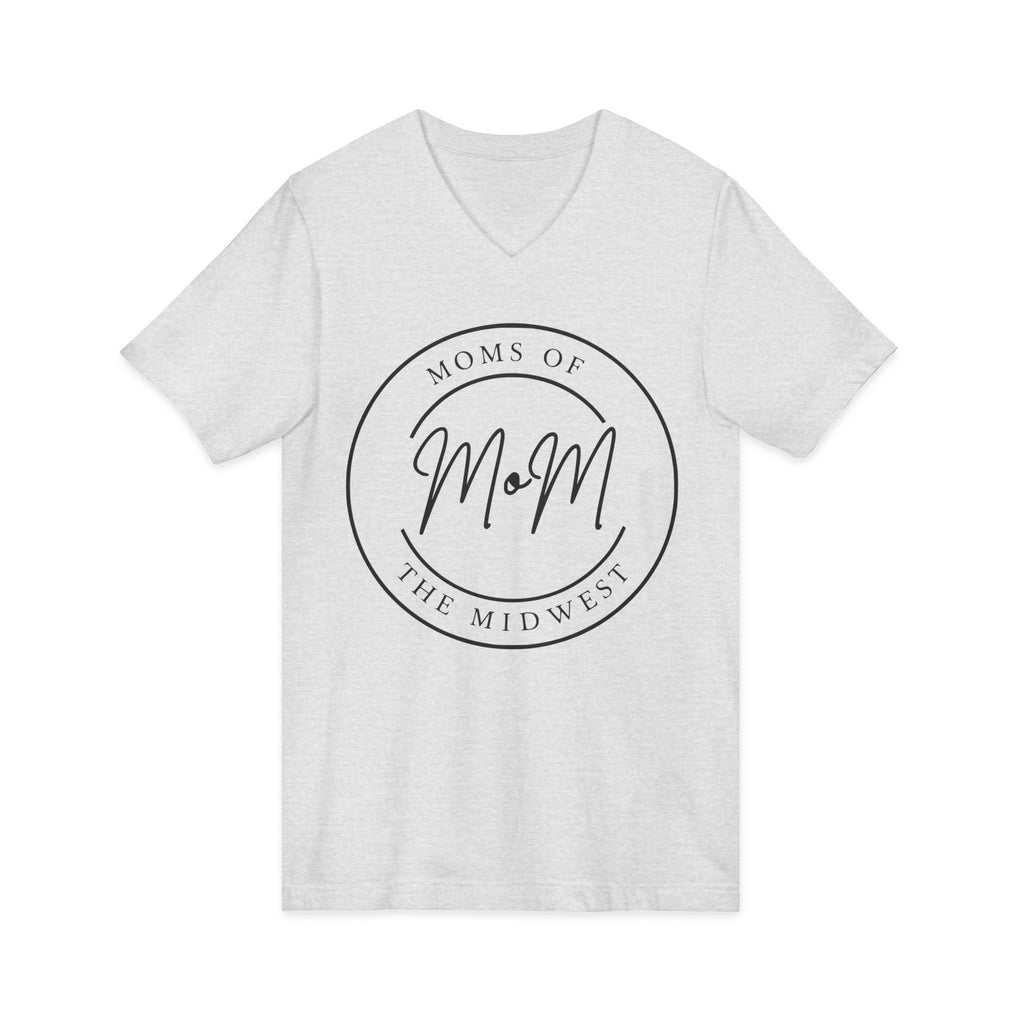 Unisex Jersey Short Sleeve V-Neck Tee